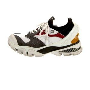 Calvin Klein 205W39NYC SPECIAL EDITION Leather Low Top Sneakers
Round-Toes